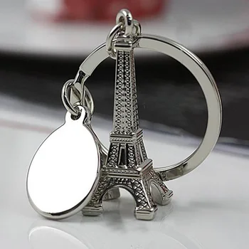 Mados Paryžiaus Eifelio Bokšto Formos Keychain Naujovė Mini Pakabukas Suvenyrų Kalėdų Dovana 