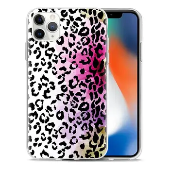 Mados Seksualus Leopardas Spausdinti Pantera Silikoninis Telefono dėklas Skirtas Apple iPhone SE 2020 m. 11 12 Pro XR X XS Max 6 6S 7 8 Plius Galinį Dangtelį