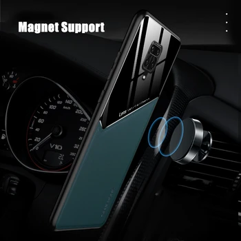 Magnetas Atveju Redmi Pastaba 9 8 7 Pro 8T 9S 8A 9A 9C Silikono Padengti Atveju Xiaomi Mi 9T 10T 10 Pastaba Lite Mažai Poco X3 NFC M3