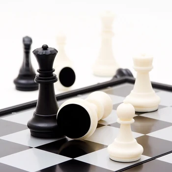 Magnetinio Kelionės Šachmatų Rinkinį Lyginimo Lenta Tėvų-Vaikų Švietimo Žaislas Šeimos Žaidimas Ankstyvojo Lavinimo Žaislai Vaikams Gimtadienio Dovanos