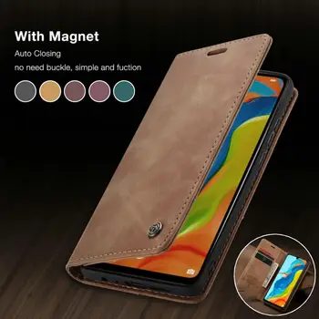 Magnetinio Odinis telefono dėklas, Skirtas Huawei 30 P20 P40 lite Pro Retro atveju P Smart 2019 mate 30 pro Piniginės Kortelę Apversti Stovo Dangtelis