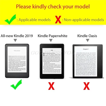 Magnetinio Smart Apsaugine danga PU Odos Atveju Naujas Amazon Kindle 