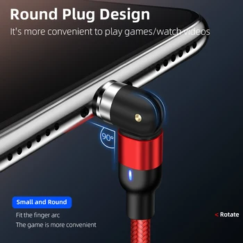 Magnetinio USB Kabelis iPhone, 11 Pro Max XR XS X 8 7 6 Plius 5S 6s Plius 