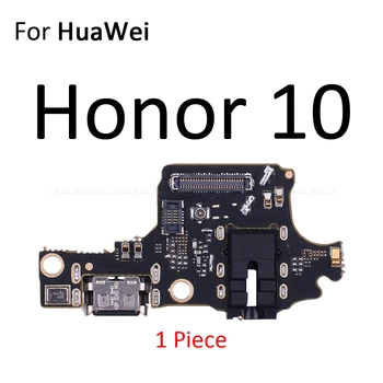 Maitinimo Įkroviklis Dock USB Įkrovimo lizdas Kištukas Lenta Su Mic Flex Kabelis HuaWei Honor Peržiūrėti 20 Pastaba 10 9 9e 9 8C 8X Max Pro Lite