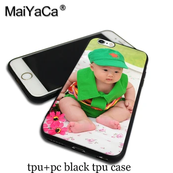 MaiYaCa Asmeninį Užsakymą Nuotrauką Telefono dėklas Sukurti Savo Nuotraukų Pasirinktinis Atveju-amortizuojantis Smūgius silikono TPU Case for iphone