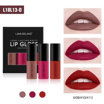 Matinis Lūpų Maquillajes Para Mujer Makiažas Rinkinys Grožio Vandeniui Kosmetikos Ilgalaikį Labiales Lūpų Rinkinys 12 Spalvų TSLM1