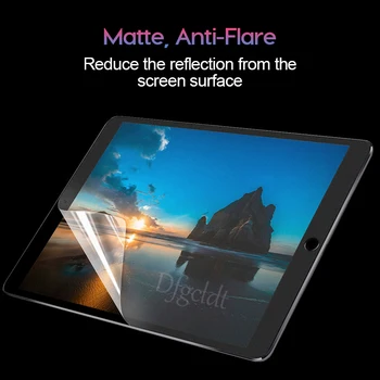 Matte Screen Protector for Apple iPad Pro 2 3 4 Oro 4 3 2 Tablet PET Plėvelė iPad 3 4 5 Anti Akinimo Matinio Filmas Ne Stiklo