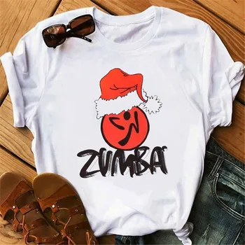 Maycaur Moterų Zumba Dance Hip-Hop T Shirts Harajuk Grafinis Spausdinti Tees Viršūnes Vasaros Mados Trumpas Rankovėmis marškinėliai Mergina,Lašas Laivas