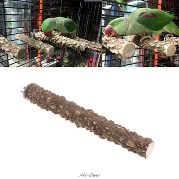 Medinis Paukštis Papūga Stovo Laikiklį Leteną Šlifavimo Ešeriai Kramtyti Augintiniai Žaislai Kabo Narve