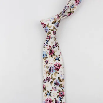 Medvilnės Gėlių Kaklaraištis Klasikinio Spalvinga Gėlių Susiuvimo Necktie Mielas Mados Mens Siauri Kaklaraiščiai Dizainerio Rankų Darbo Kaklajuostės