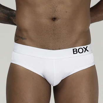 Medvilnės Patogus Mens Kelnės Apatiniai Šortai Naujas Prekės ženklas Kietų Vyrų lingerie Sexy Gėjų Vyrų Apatiniai, Bikini Trumpikės Vyrams Cuecas