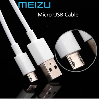 Meizu Micro USB Kabelis, 100CM Duomenų Eilutė Originalus Mei zu 2A Greitai įkrauti Micro Kabelis M5s M6s M5 M6, M3 M2 Pastaba MX5 MX4 U10 U20 E2
