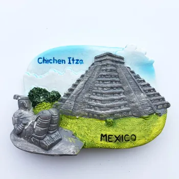 Meksika KANKUNAS Turizmo Suvenyrai, Šaldytuvas Magnetai Margaritaville Chichen Itza Magnetinio Šaldytuvas Lipdukai Namų Apdailos, Dovanos