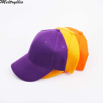 [Meltryllis] Lenktas Skydelis nuo Saulės Šviesos Valdybos vientisa Spalva Oranžinė Geltona Violetinė Beisbolo kepuraitę Vyrai moterys fahsion lauko sporto skrybėlę