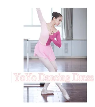 Merginos profesionali klasikinio baleto Leotard tutu sijonas,pilnamečiai Vaikai, Šifono Baleto Tutu Sijonas Šokių Apvyniokite Šaliku Triko sijonas