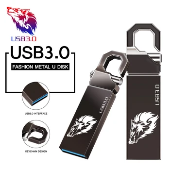 Metalo Mini USB 3.0 Flash Drive, 128GB 64GB 32GB pendrive Key USB Flash Stick Pen Ratai 32 64 128 GB USB atmintinė