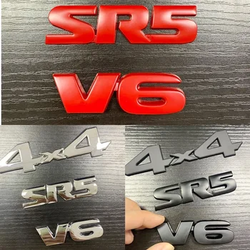 Metalo SR5 V6 Automobilių Lipdukai Emblema, Ženkliukai, Logotipas Toyota Corolla 2019 4runner rav4 