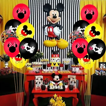 Mickey Mouse Pirmojo Gimtadienio Dekoro kūdikių naudai Mickey Mouse Jautėsi Laimingas Gimtadienio Reklama Mickey Mouse Temą Šalies Prekių Dekoras