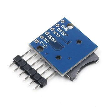 Micro SD Saugojimo Plėtros Valdybos Mini Micro SD TF Atminties Kortelės Shield Modulis Su Kaiščiai Arduino RANKOS AVR
