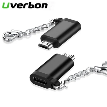 Micro USB Adapterio Microusb Vyrų Tipas-C Moterų Konverteris USB OTG Duomenų Adapteris, Skirtas 
