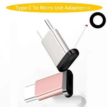 Micro USB Female Į C Tipo Vyrų Adapteris, Skirtas 