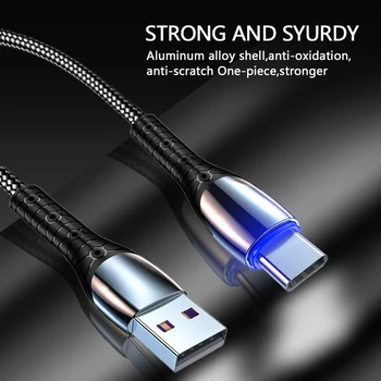 Micro USB Kabelį, Tipas C, Greitas Įkrovimas USB kabeliai xiaomi mi 10 