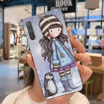 Mielas animacinių filmų santoro gorjuss Telefoną Atveju Huawei P20 30 P40 lite E Pro Mate 30 20 Pro P Smart 2020 