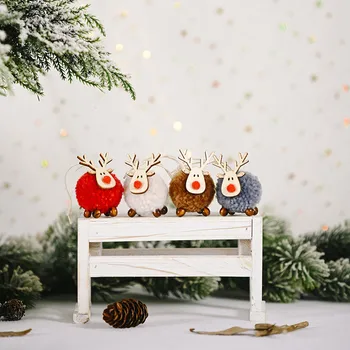 Mielas Manė, Medinės Briedžių Kalėdų Eglutės papuošalus Kabo Pakabukas Elnias Amatų Ornamentu Kalėdų Dekoracijas Namuose Naujųjų Metų 2021