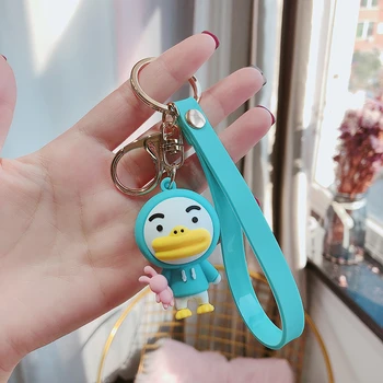 Mielas Minkštas Anime Keychain Kpop Lėlės Automobilių Maišelį Žaislą Raktų Žiedas Mada aksesuarai Animacinių filmų vaizdas super mielas key chain mergaitėms dovanų
