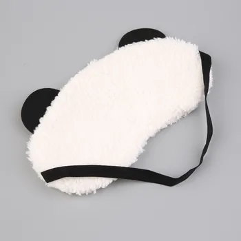 Mielas Panda Miega Veido, Akių Kaukė Užrištomis Akimis Atspalvį Kelionės Miego Akių Pagalba