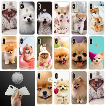 Mielas Pomeranijos šunys CasesSoft Atveju Padengti Xiaomi Redmi 9a 8a 7a 6pro 6a Pastaba 9 8 7 6 5 Pro 9s 8T Krepšys