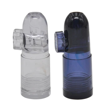 Mini 1pc Plastiko, Akrilo Uosti Balionėlis Kulka Raketų Snorter Sunff Tabletes Butelis Snorter Pasitelkimą