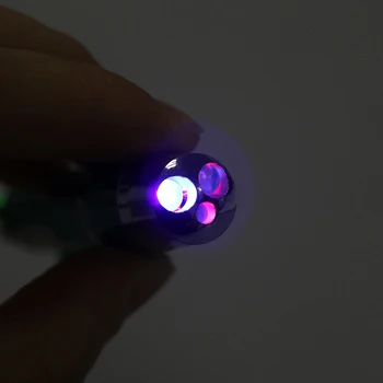 Mini 3 in1 LED Lazerinė Rodyklė Įkrovimo UV Žibintuvėlis, Rašiklį, Žibintuvėlį Daugiafunkcį Lempa Raudona lazerio