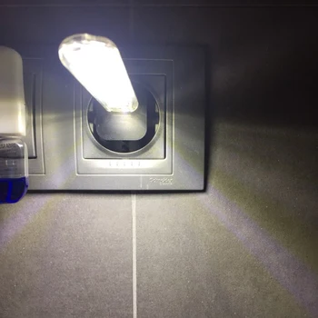 MINI 3 Led 8 Led 24 Led USB Knygos Šviesa Nešiojamų DC5V LED Stalo Lempa Kempingas Naktį Žibintai Galios Banko Nešiojamas KOMPIUTERIS