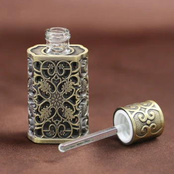 Mini Antiqued Kvepalai Daugkartiniai Butelis Arabų Stiliaus Eteriniai Aliejai, Purkštukai, Kvepalai Purškimo Butelis