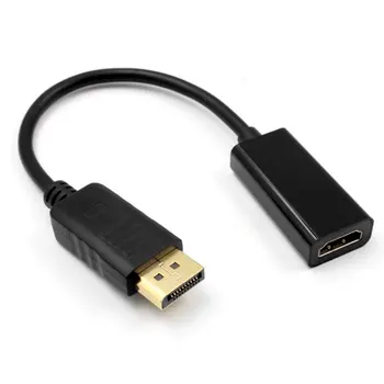 Mini DP HDMI-compatib Kabelio Adapteris Stabili Perdavimo DisplayPort Cable 