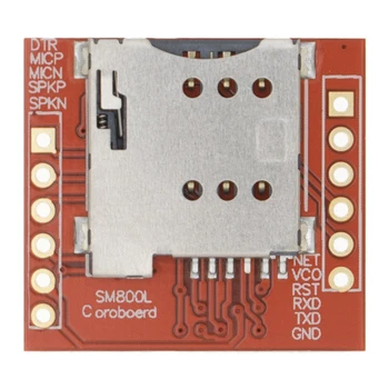Mini Mažiausias SIM800L GPRS GSM Modulis MicroSIM Kortelę Core Belaidžio Valdybos Quad-band TTL Nuoseklųjį Prievadą Su Antena