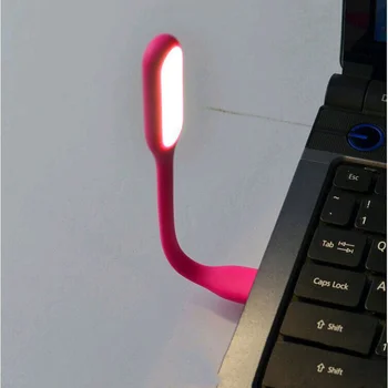 Mini Nešiojamas USB LED Lempa, 5V 1.2 W Super Šviesus Knygos Šviesos Lempa Galios Banko PC Laptop Notebook
