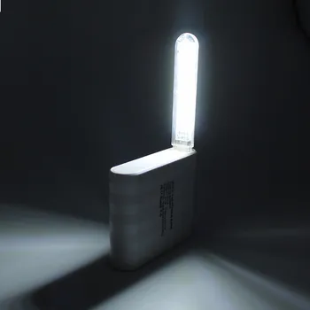 Mini Nešiojamas USB šviesos diodų (LED) Lempą, 5V Naktį šviesos USB stalo, stalas knyga, skaitymo šviesos Galia bankas Kompiuteris PC Nešiojamas apšvietimas LED