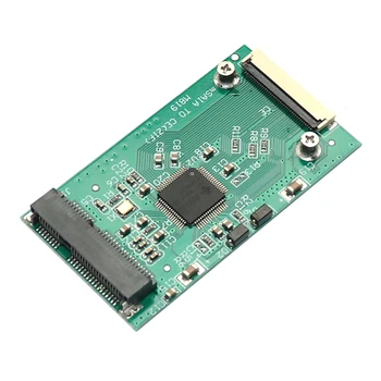 Mini PCI-E mSATA SSD į 40pin ZIF CE Kabelio Adapteris Kortelės zif msata 1.8 colių SSD adapteris, Skirtas IPOD IPAD 