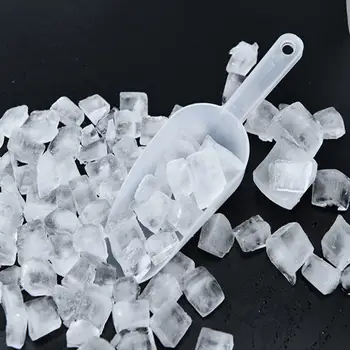 Mini Plastiko Ledo Kibiras Virtuvės Įrankiai Miltų Maisto Saldainių, Ledų Scoop Matavimo Kaušeliai Semtuvai Šalies Virtuvės Įrankiai