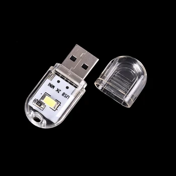Mini USB LED Knyga Žibintai LampsNight Šviesos Kempingas Lempos Galios Įkroviklis Skaitymo Lemputės PC Nešiojamieji kompiuteriai, Kompiuteris, Nešiojamasis Mobile