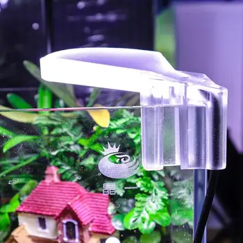 Mini Vandeniui Įrašą Akvariumas LED Lemputė 5W Vandens Augalams Augti Lempos Augalams Augti Šviesos Clip-on Lempa Žuvų Bakas Vandeniui