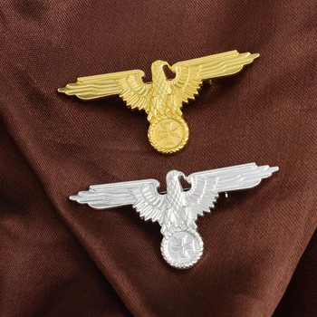 Minimalizmas spalva Trečiojo Reicho Laikotarpio vokiečių Veteranų Asociacijos logotipas pin Bžūp Erelis Karinės Kryžiaus Pin Bžūp Ženklelis Yra sagės