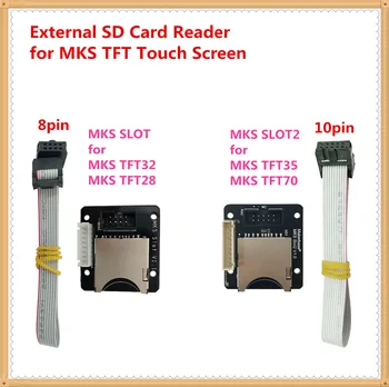 MKS LIZDAS Slot2 adapteris išorės SD kortelių skaitytuvas breakout valdybos expander lizdas MKS ROBIN NANO MKS TFT35 TFT32 TFT28