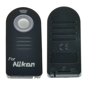 ML-L3 Nuotolinio Valdymo pultu Užrakto Atleidimo Už Nikon D3200/D3300/D3400/D5100/D5300/D5500/D7000/D7100/d3100Infrared Valdytojas