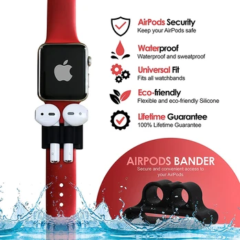 Mling Apple AirPods Ausinių Priedai Anti-Lost Belaidžių Ausinių Silikono Laikiklio Apkaba, skirta 