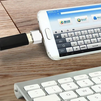 Mobiliojo Telefono Adapteriai Duomenų Nešiojamų OTG Konverteris, Micro USB Male Į USB 2.0 Moterų Adapteris, Skirtas 