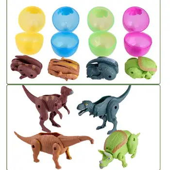 Modeliavimo Dinozaurų Žaislo Modelis Deformuoti Dinozaurų Kiaušinių Kolekcija Vaikams 5.31