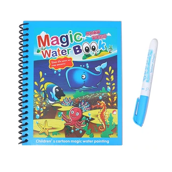 Montessori Tapybos, Piešimo Lenta Vaikams Žaislų, Spalvinimo Knygelė Doodle & Magic Pen Magija Vandens Piešimo Knyga Gimtadienio Dovana